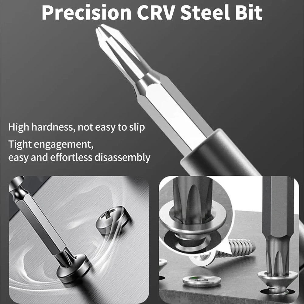 153 in 1 Precision Screwdriver Set Screwdriver Kit Laptop Repair Tool Kit Magnetic Micro Screwdriver Set Electronic Tool Kit