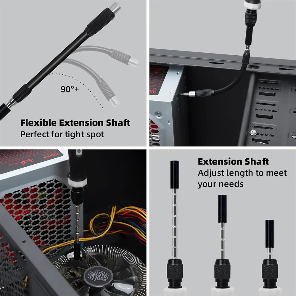 153 in 1 Precision Screwdriver Set Screwdriver Kit Laptop Repair Tool Kit Magnetic Micro Screwdriver Set Electronic Tool Kit