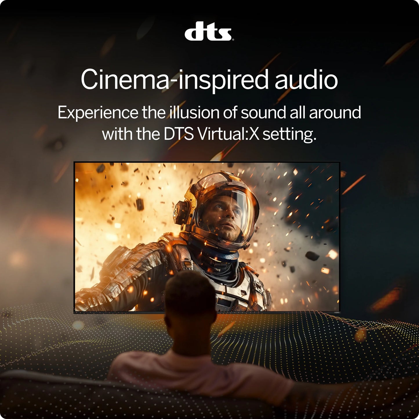 43" Class 4K LED HDR Smart TV (V4K43M-08)