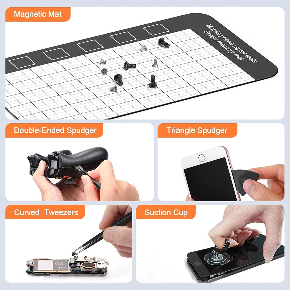 153 in 1 Precision Screwdriver Set Screwdriver Kit Laptop Repair Tool Kit Magnetic Micro Screwdriver Set Electronic Tool Kit