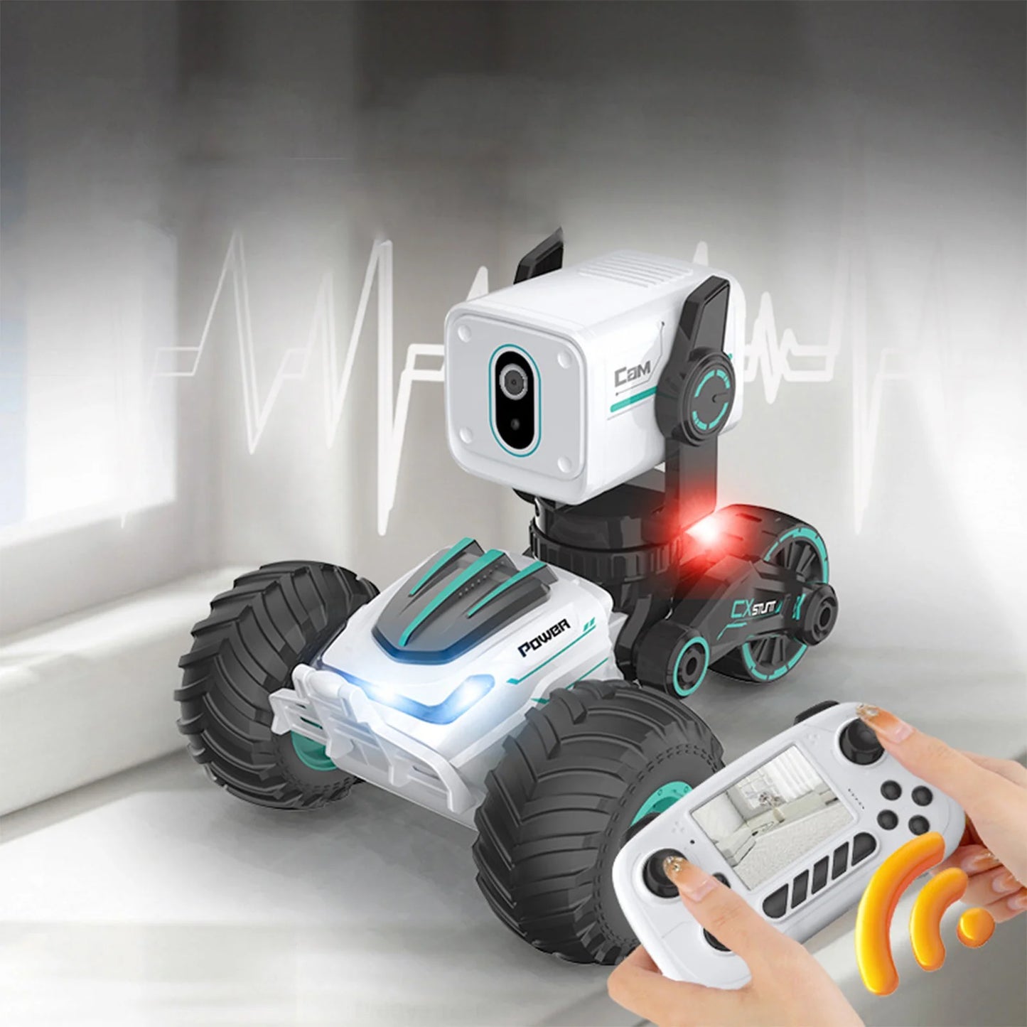 Remote Control Car with 1080P HD Camera Savings - Photography Remote Control Car Photo HD Video Real Time Video Dialogue Children Remote Control Car Toys for Boys and Girls
