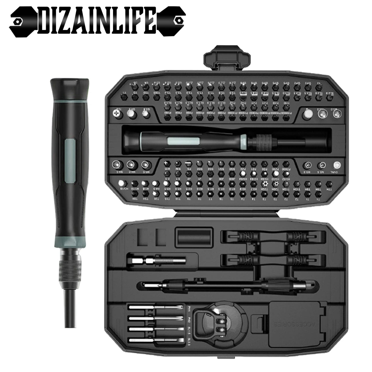 153 in 1 Precision Screwdriver Set Screwdriver Kit Laptop Repair Tool Kit Magnetic Micro Screwdriver Set Electronic Tool Kit