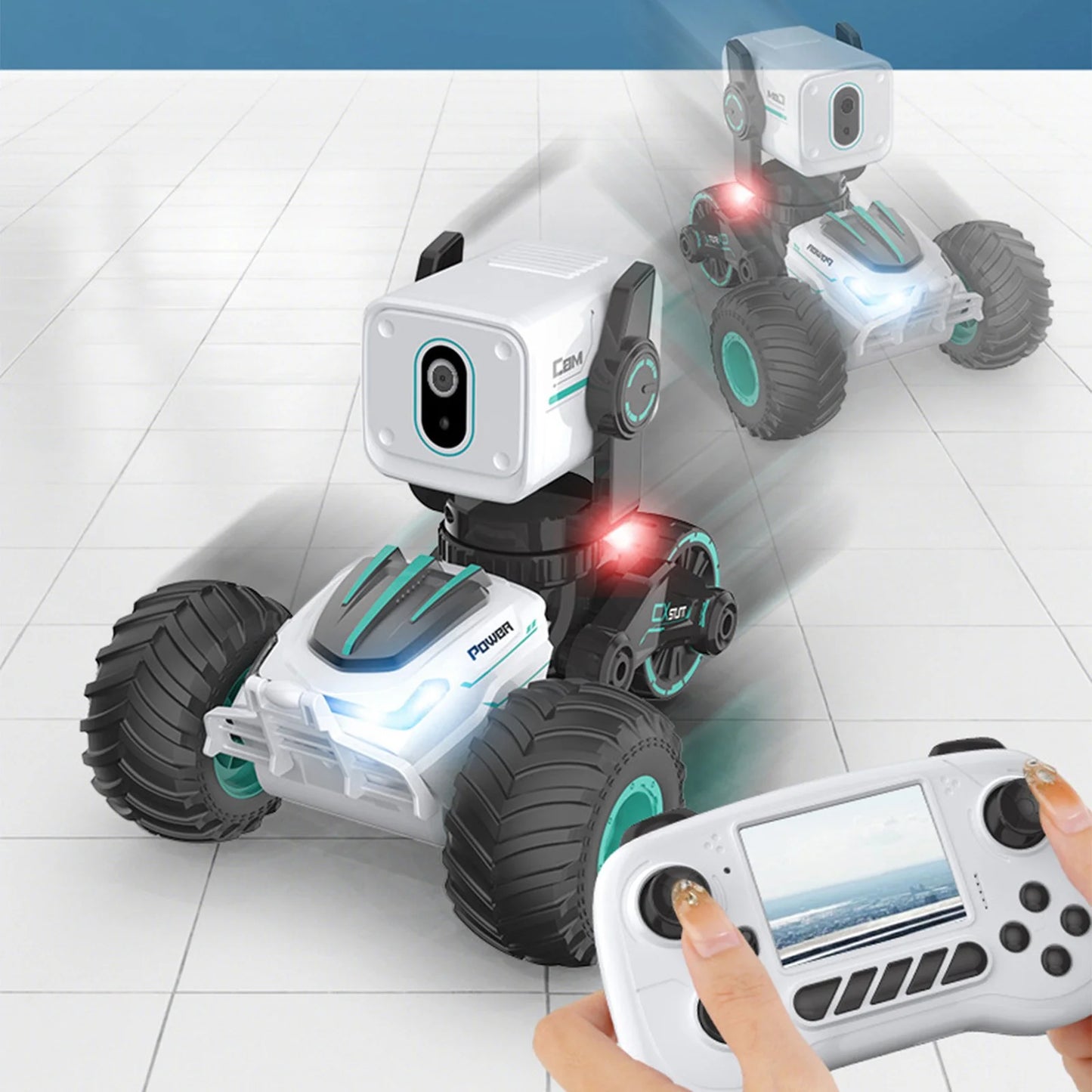 Remote Control Car with 1080P HD Camera Savings - Photography Remote Control Car Photo HD Video Real Time Video Dialogue Children Remote Control Car Toys for Boys and Girls