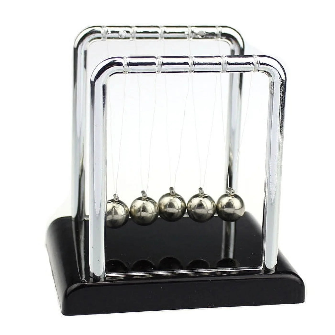 Physics Science Accessory Desk Toy Newton'S Cradle Steel Balance Balls