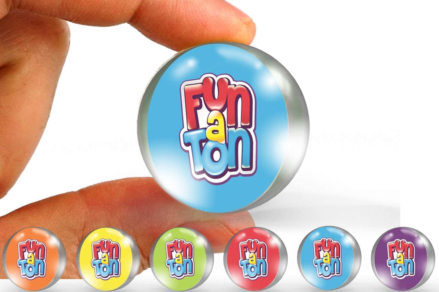 Giant Squishy Stress Balls (3 Toys Assorted) Fidget Balls for Kids. Stress Relief Therapy Autism ADHD Squeeze Toys. Sensory Tactile Office Desk Calming Objects. Bulk Stocking Stuffers. 5567-3P