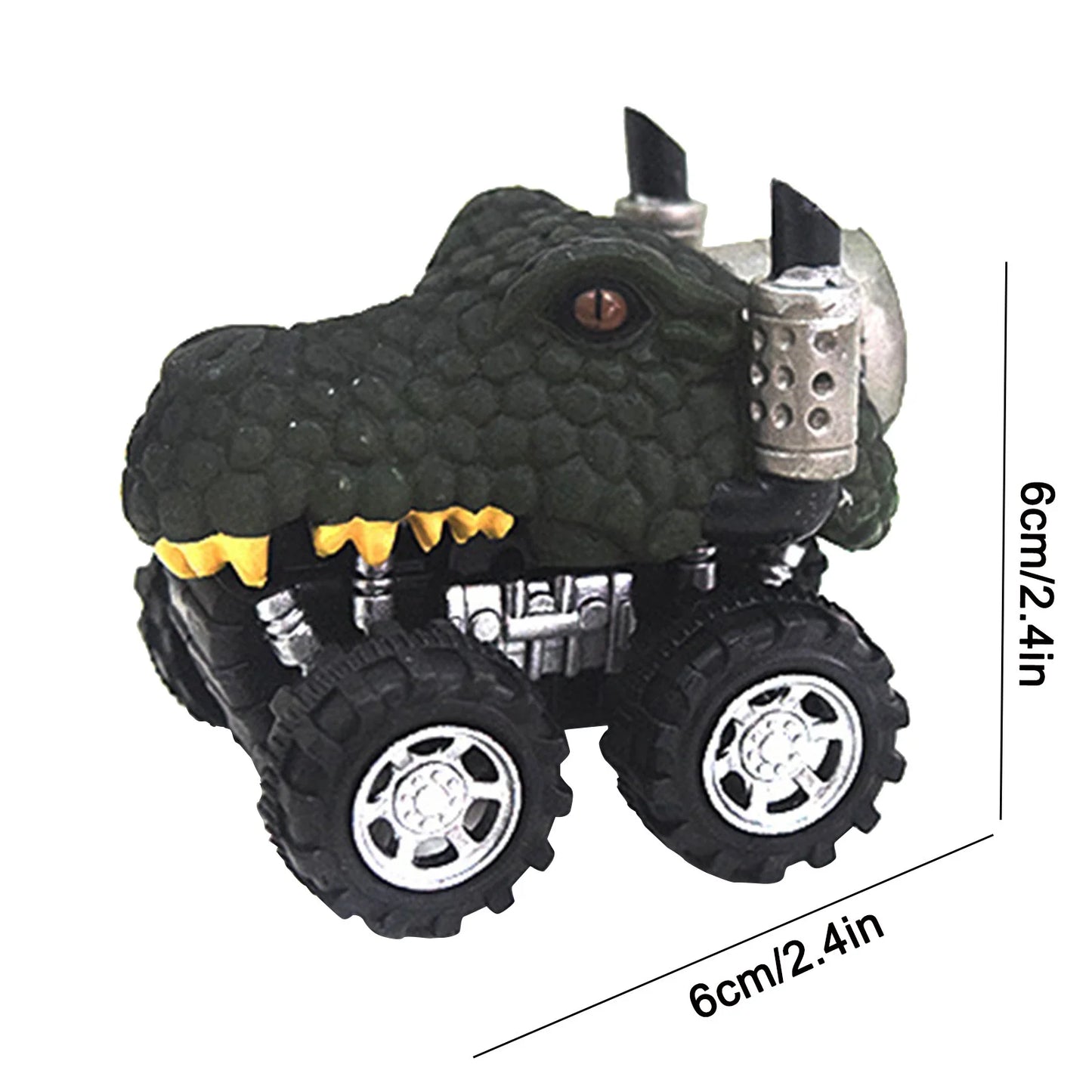 Car Toys for Boys Aged 2 3 4+ Gift Dinosaurs Toy Cars for Kids Pull Back Dinosaurs Toys for Children Dinosaur Model Mini Toy Car Gift for Boys Girls