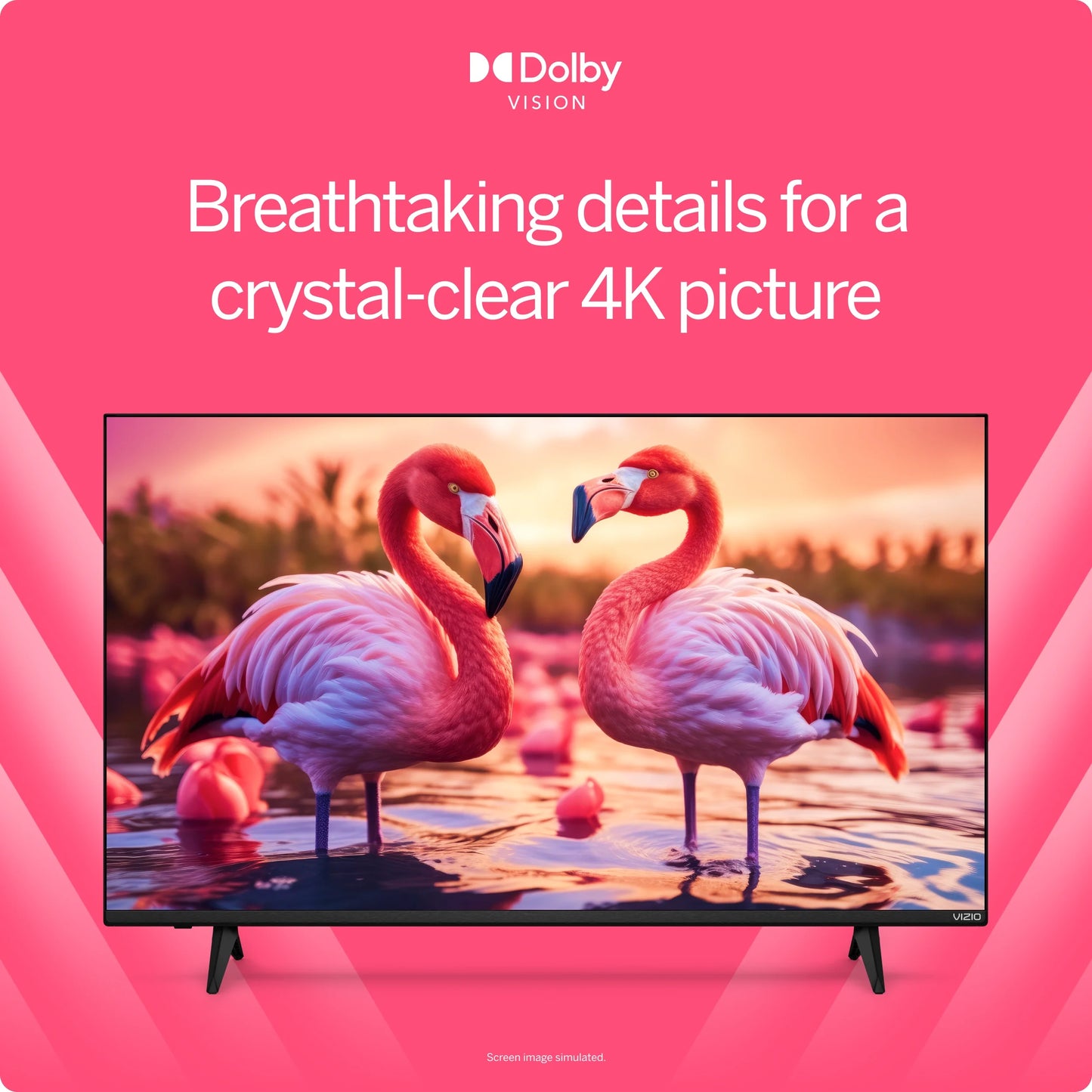 43" Class 4K LED HDR Smart TV (V4K43M-08)
