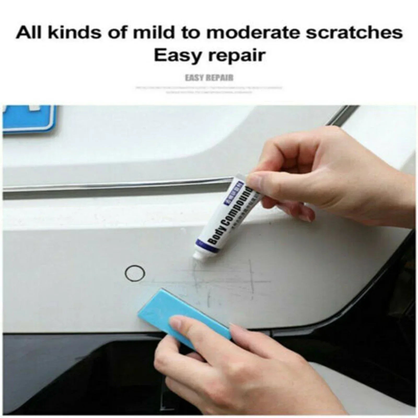 1Set Car Scratch Remover Paint Care Tools Auto Repair Polishing Auto Body Compound Paste Paint Repair Kit Auto Accessories