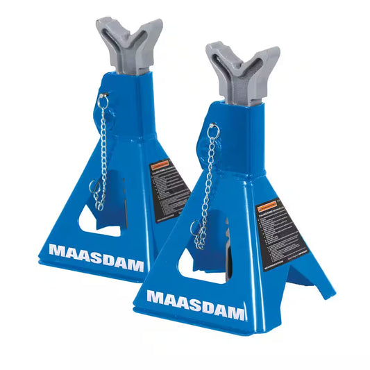 3-Ton Car Jack Stands in Blue