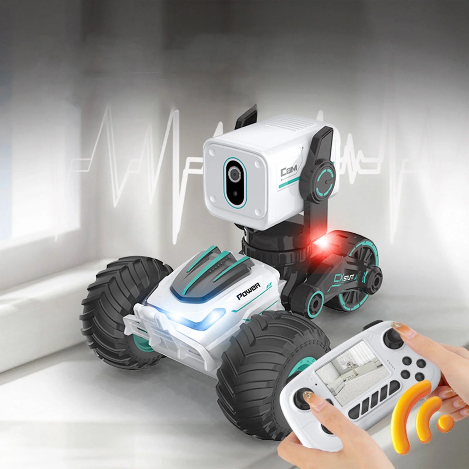 Remote Control Car with 1080P HD Camera Savings - Photography Remote Control Car Photo HD Video Real Time Video Dialogue Children Remote Control Car Toys for Boys and Girls