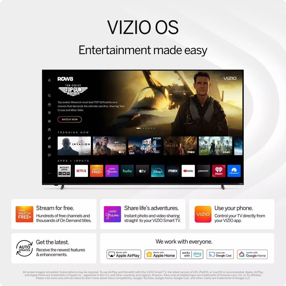 VIZIO Class Quantum 4K QLED HDR Smart TV