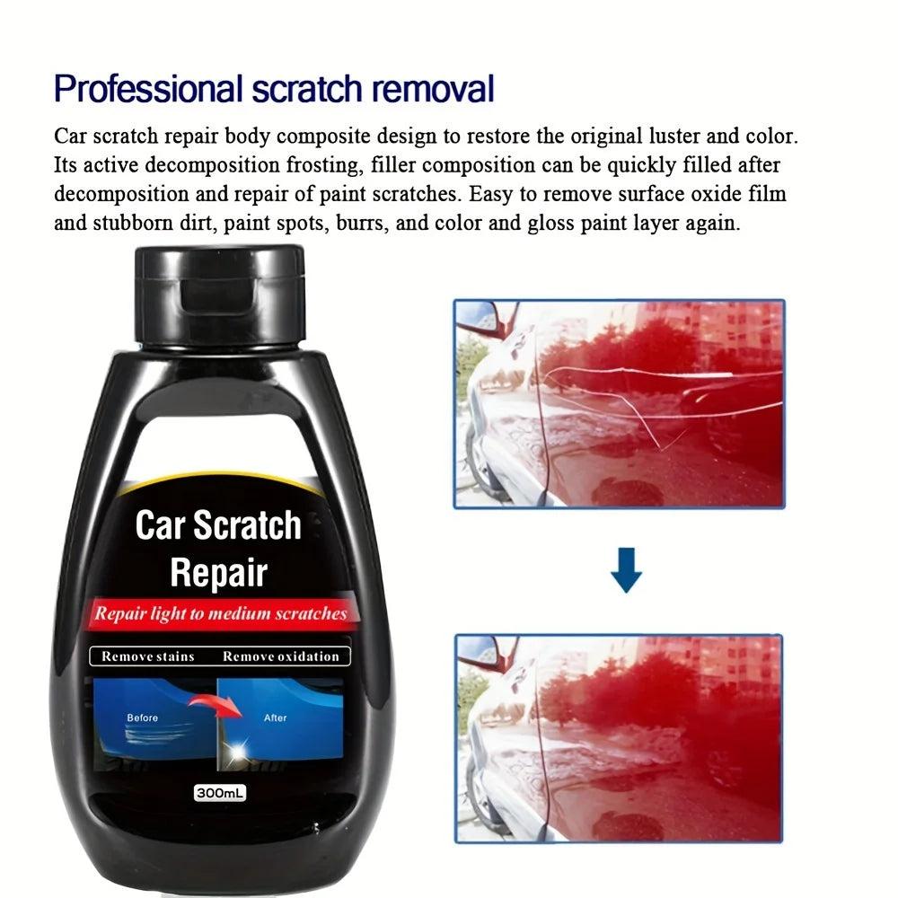 Car Scratch Remover Paint Care Tools, Auto Swirl Remover Scratches Repair Polishing, Auto Body Grinding Compound anti Scratch