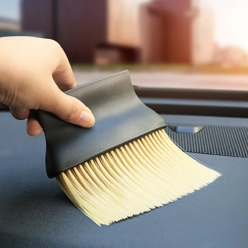 Car Air Outlet Cleaning Brush Dashboard Air Conditioner Detailing Dust Sweeping Tools Auto Interior Home Office Duster Brushes