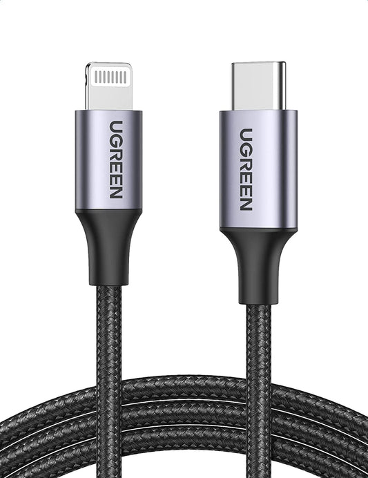 USB C to Lightning Cable 6FT - Mfi Certification Lightning Cable Compatible with Iphone 14/14 Pro/14 Pro Max, Iphone 13/12/11/X/XR/XS/8 Series, Ipad 9, Airpods Pro, and More
