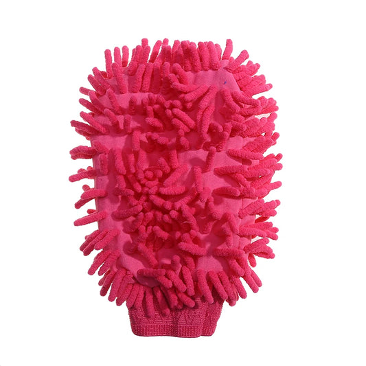 Car Wash Gloves Chenille Glove Plush Rags Thickened Double-Sided Supplies Cleaning Tools Auto Acessories Detailing
