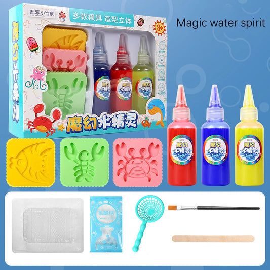 3D Water Toy,Aqua Fairy-Toy Set,Water Kit, Water Toy Set for Kids 100Ml Xmas Gift