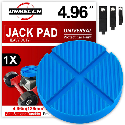 Universal Car Lift Jack Stand Rubber Pads Frame Protector Adapter Floor Slotted Car Jack Rubber Pad for Lexus Subaru Fiat Volvo