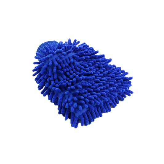 1PCS Car Wash Chenille Microfiber Car Wash Glove Mitt Soft Mesh Backing Cleaning Tools Auto Acessories Car Detailing