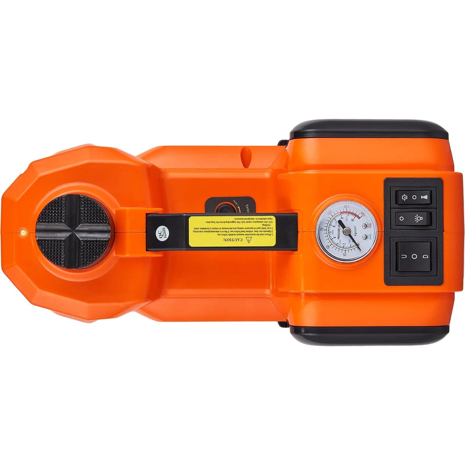 VEVOR Electric Car Jack, 5 Ton/11023 LBS Hydraulic Car Jack, Portable Car Jack Lifting with Built-In Inflatable Pump and LED Light, Car Jack for SUV MPV Sedan Truck Change Tires Garage Repair