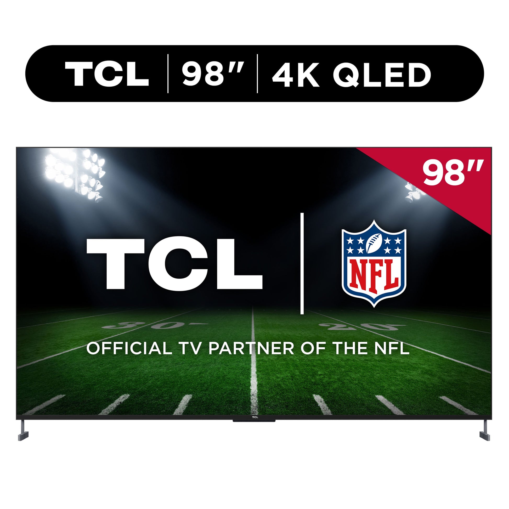 98" Class XL Collection 4K UHD QLED Dolby Vision HDR Smart Google TV, 98R754