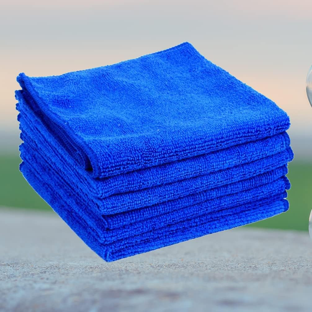 Thicken Brushed Car Towel 4 Pack Microfiber Auto Cleaning Towels for Paint and Delicate Surface