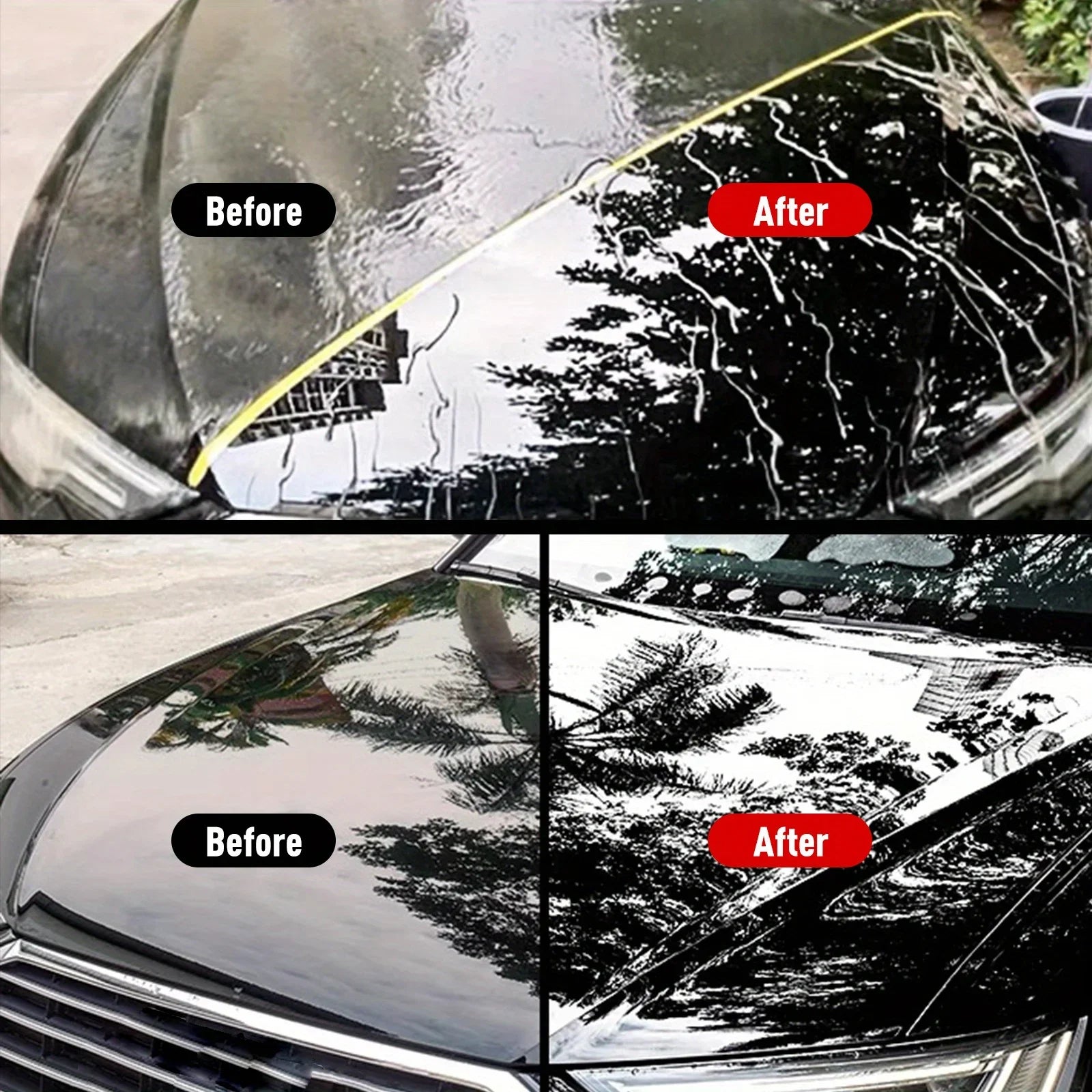 NEW Black Automotive Wax - Car Scratch Remover Paint Care Tools Auto Swirl Remover Scratches Repair Polishing Auto