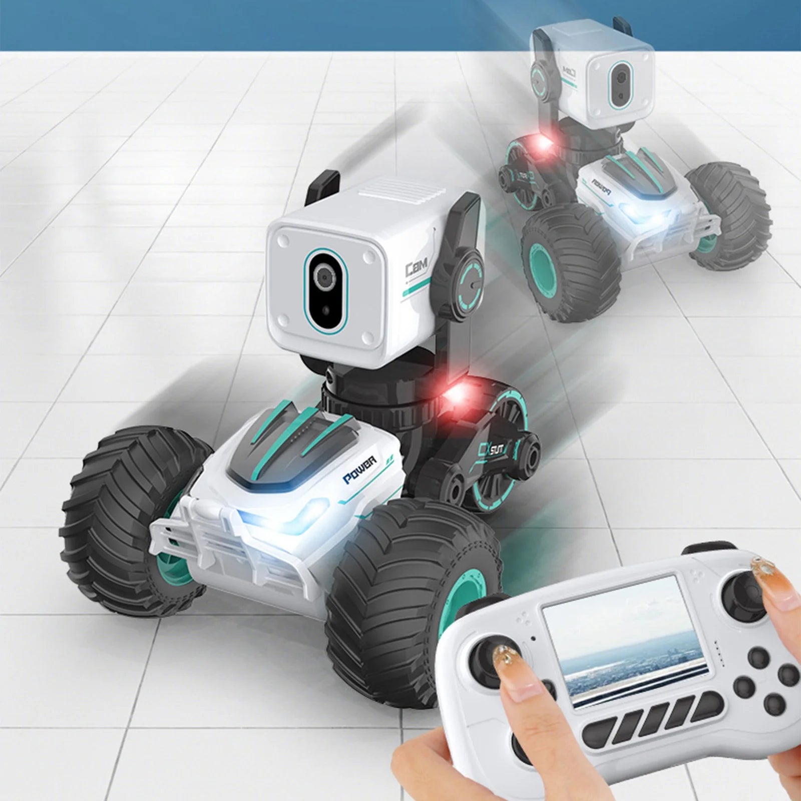 Remote Control Car with 1080P HD Camera Savings - Photography Remote Control Car Photo HD Video Real Time Video Dialogue Children Remote Control Car Toys for Boys and Girls