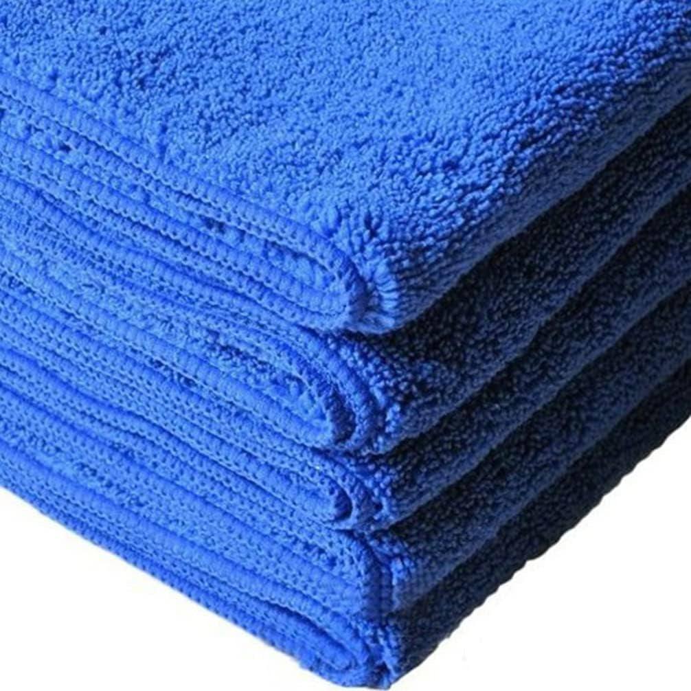 Thicken Brushed Car Towel 4 Pack Microfiber Auto Cleaning Towels for Paint and Delicate Surface