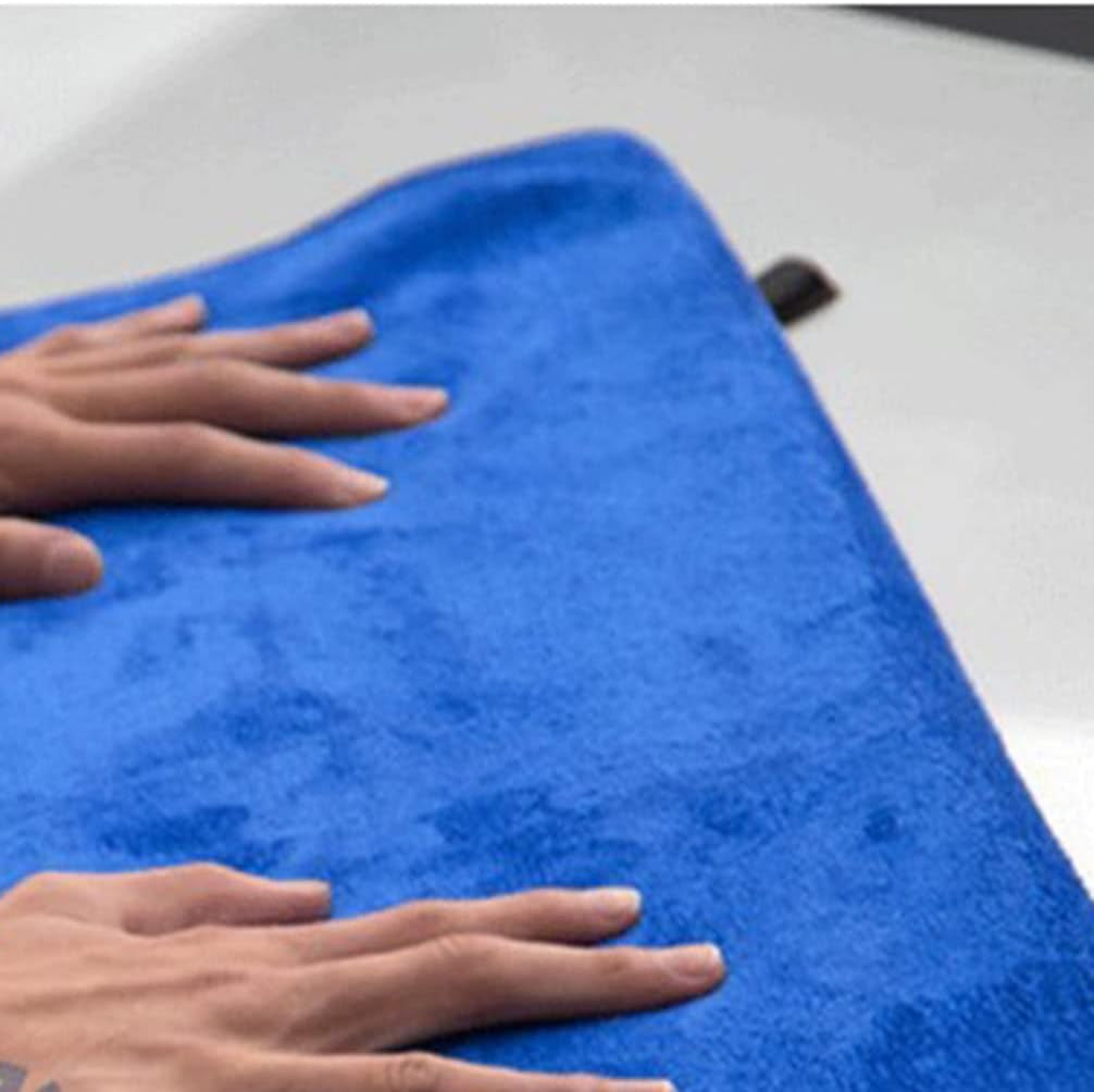 Thicken Brushed Car Towel 4 Pack Microfiber Auto Cleaning Towels for Paint and Delicate Surface