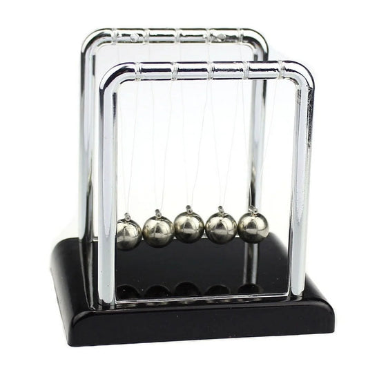 Physics Science Accessory Desk Toy Newton'S Cradle Steel Balance Balls