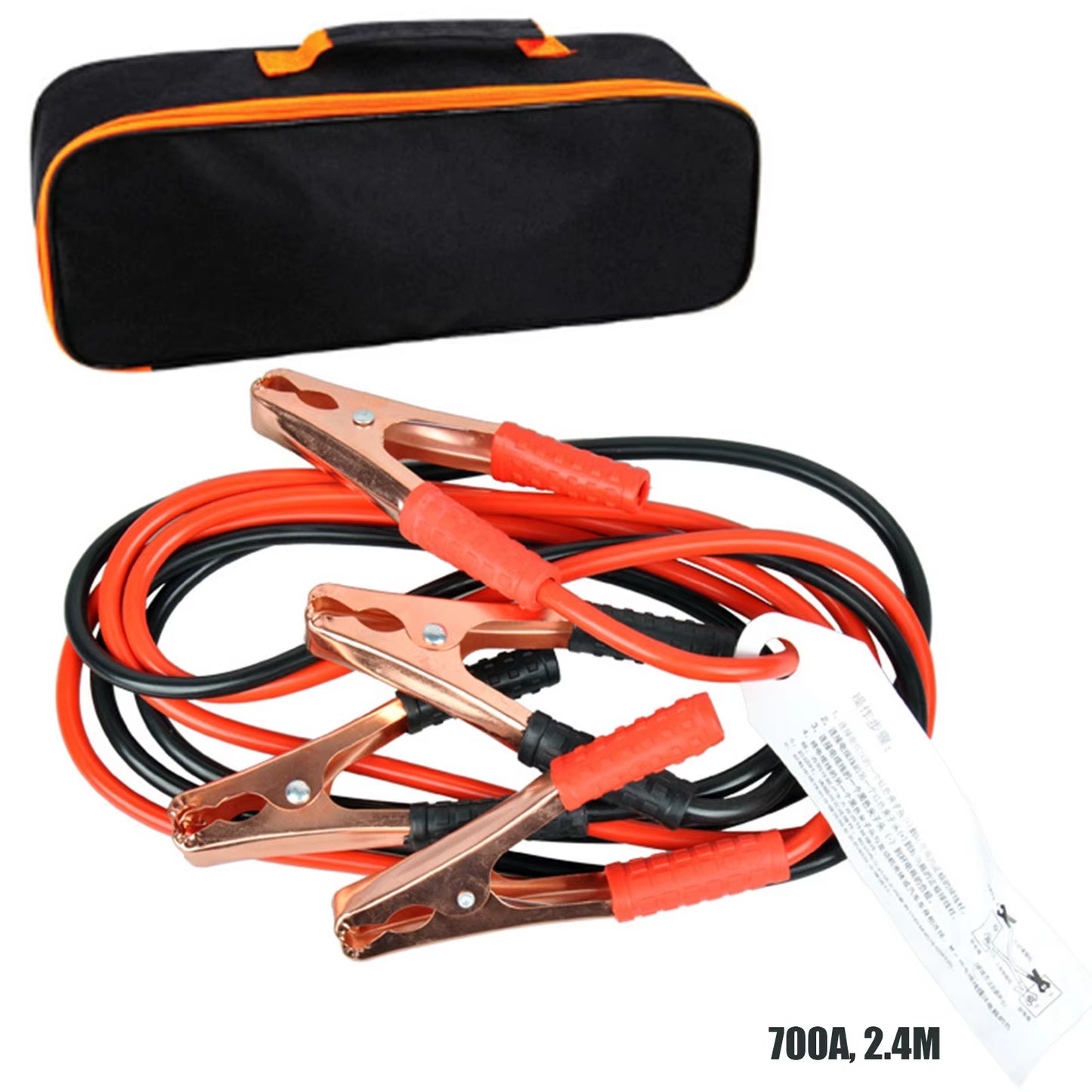 Car Emergency Power Start Cable Auto Battery Booster Jumper Copper Power Wire Kit Accessories for SUV Van RV Camper Bus