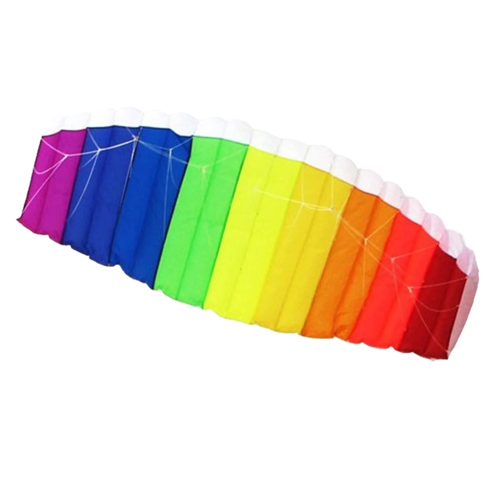 Rainbow Kites for Children and Adults Dual Line Stunt Kids Kite with Handle Line