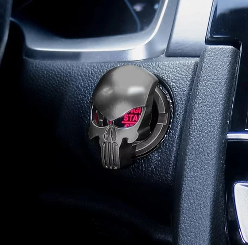 Car Engine Start Stop Switch Button Cover Decorative Auto Accessories Push Button Sticky Cover Car Interior Car-Styling